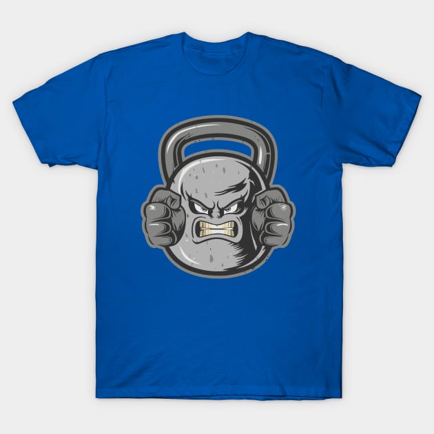 Kettlebell Iron Ball – January T-Shirt by irfankokabi